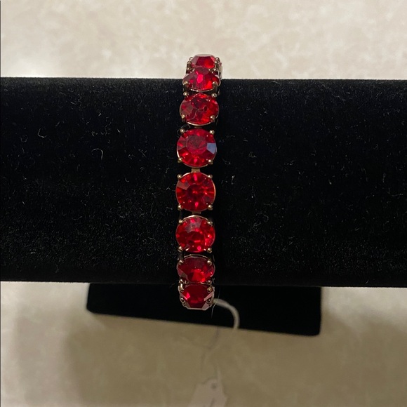 Park Lane Chocolate Raspberry Impression Bracelet - Picture 2 of 3